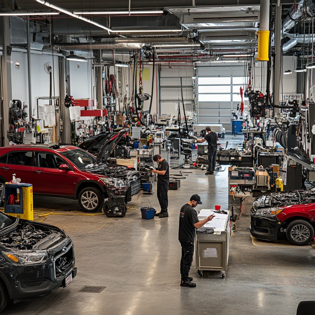 stockcake busy car workshop 1761658145