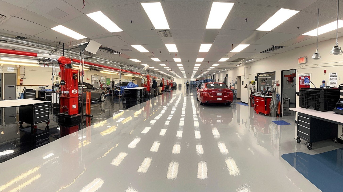 stockcake new car workshop without people images and photos 1761662945