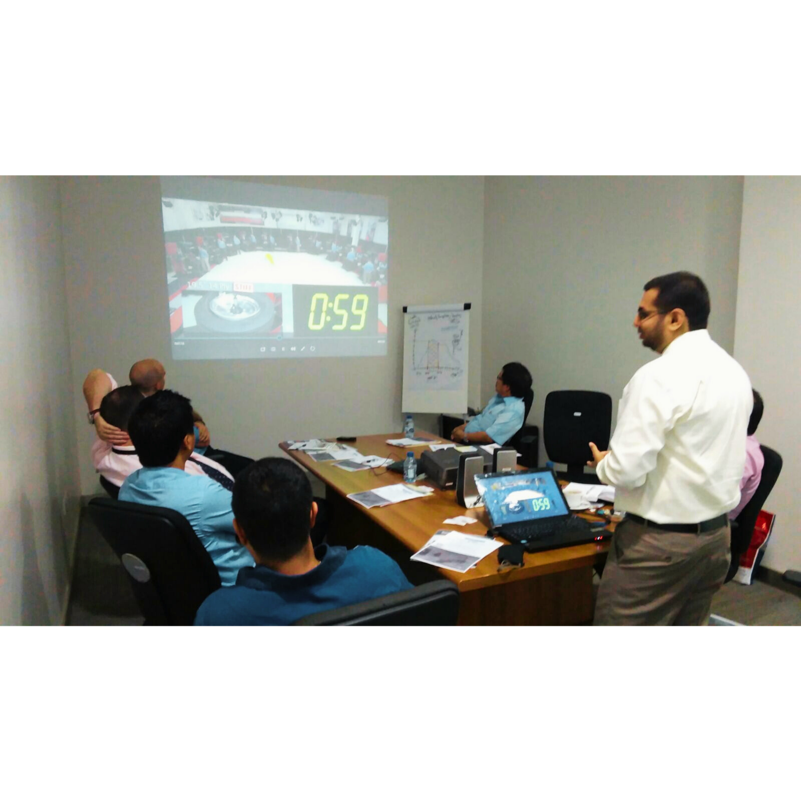 advising at workshop